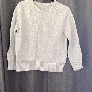 Workshop Republic Clothing Gray Crew Neck Sweater Timeless Design